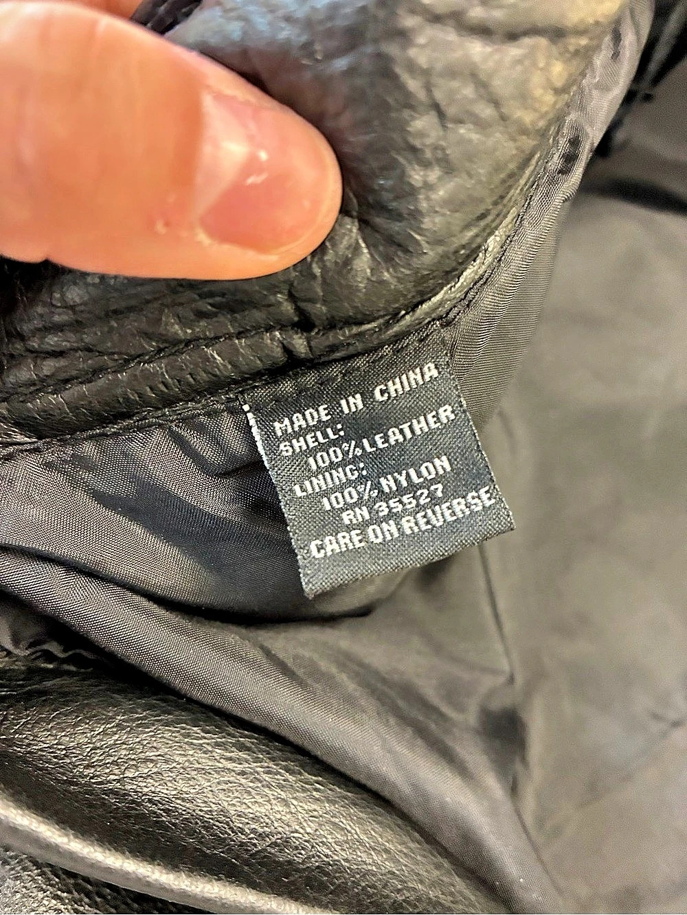 Marithé François Girbaud Black Leather Cargo Pants Y2K Baggy Size 30 - Picture 4 of 15